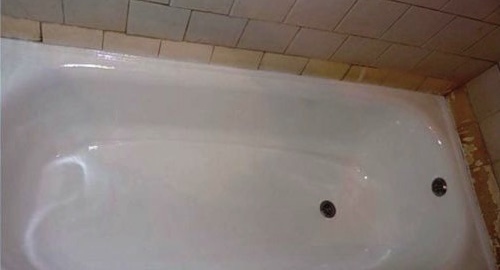 Реставрация ванны жидким акрилом | Беговой 