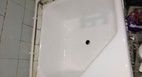 Обновление душевого поддона акрилом | Беговой 